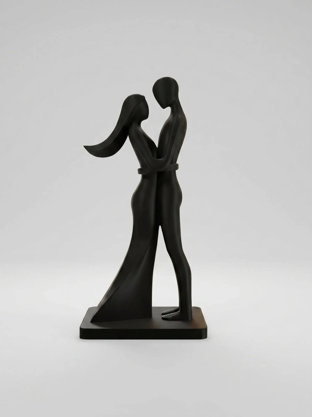 Romantic Embracing Sculptural Statue