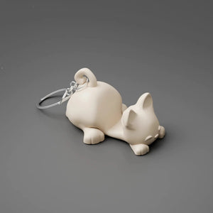 RareDude® Kitty Articulated Keychain
