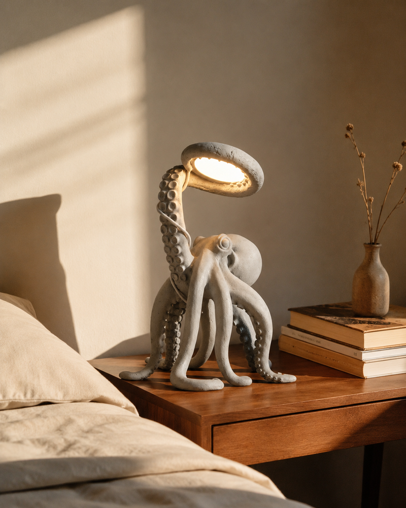 Octopus Tentacle sculpture Art Lamp