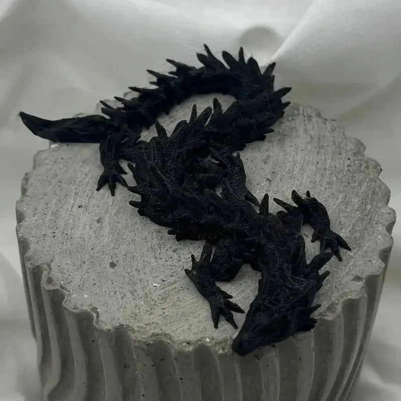 RareDude® Articulated Fidget Spiked Dragon