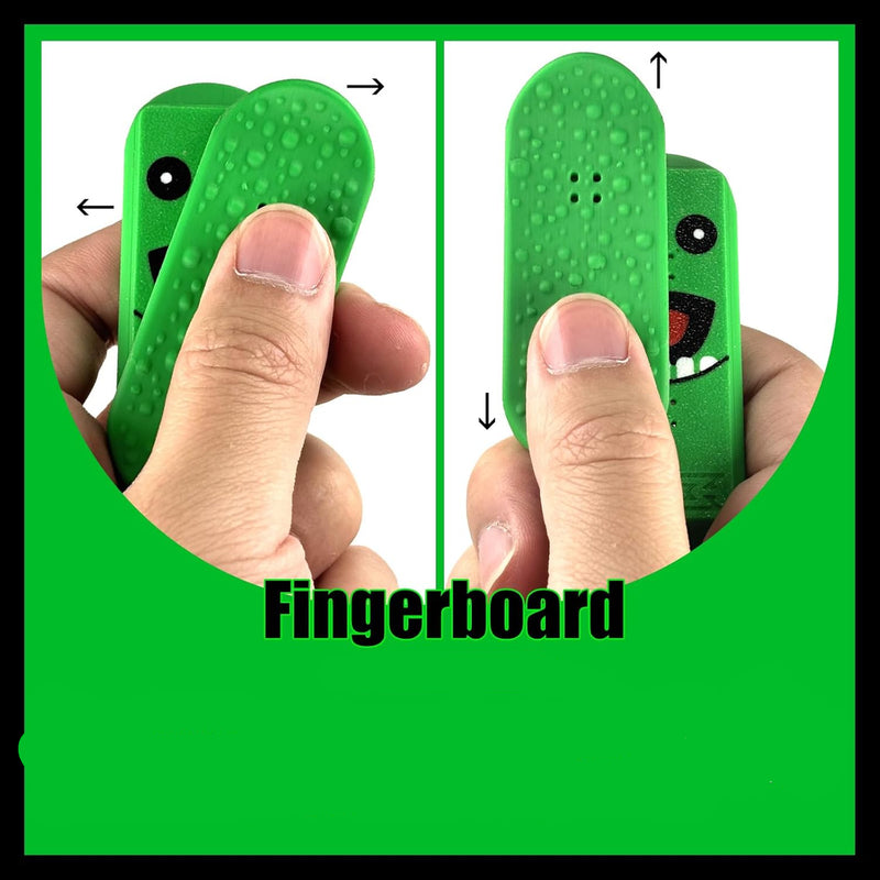 RareDude Snaps | Green Monster Magnetic Fingerboard Fidget Slider
