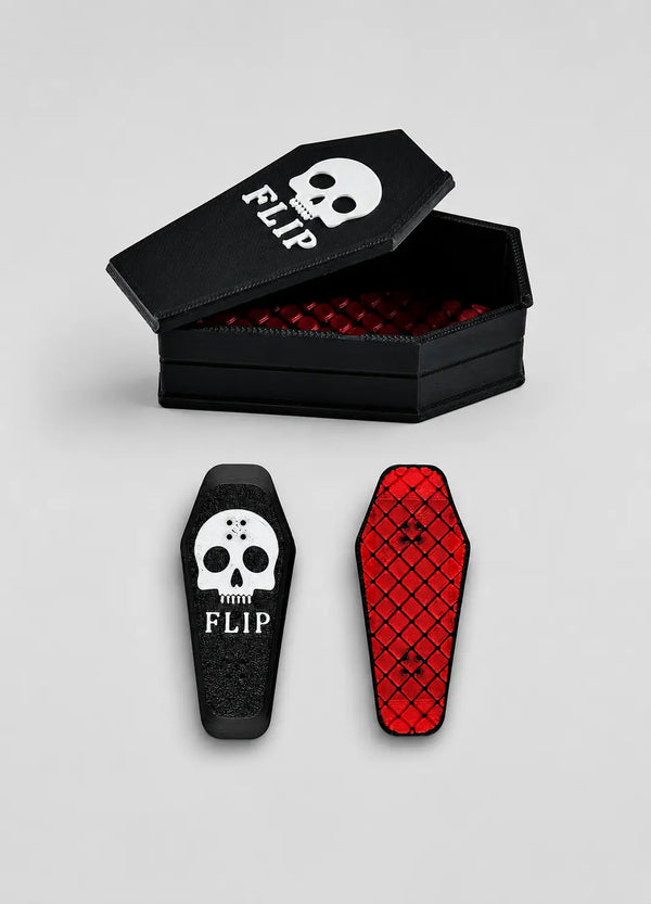 RareDude® Snaps | Gothic Skull Magnetic Fidget Slider & Coffin Desk Toy