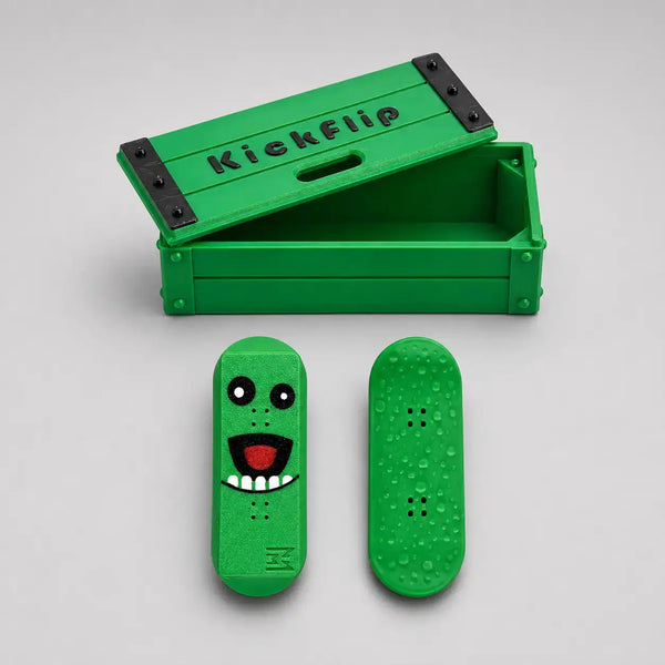 RareDude® Snaps | Green Monster Magnetic Fingerboard Fidget Slider