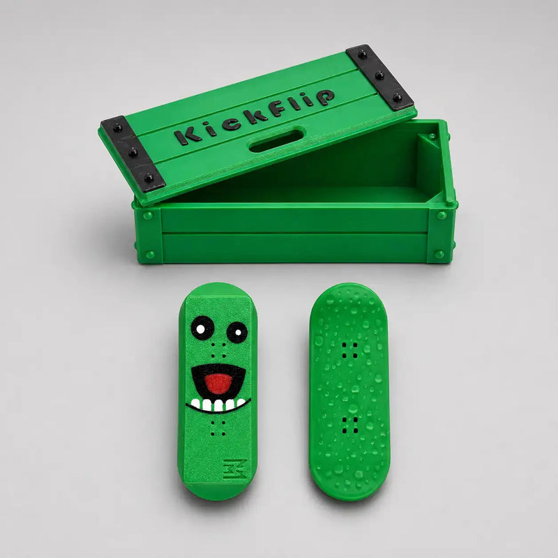 RareDude® Snaps | Green Monster Magnetic Fingerboard Fidget Slider