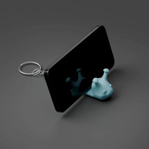 RareDude® Snail Articulated Keychain