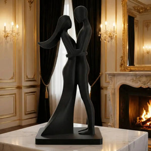 RareDude® Romantic Embracing Sculptural Statue