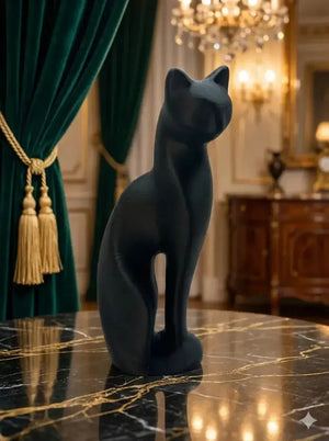 RareDude® Nirvana | Cat Yoke Sculptural Statue Art