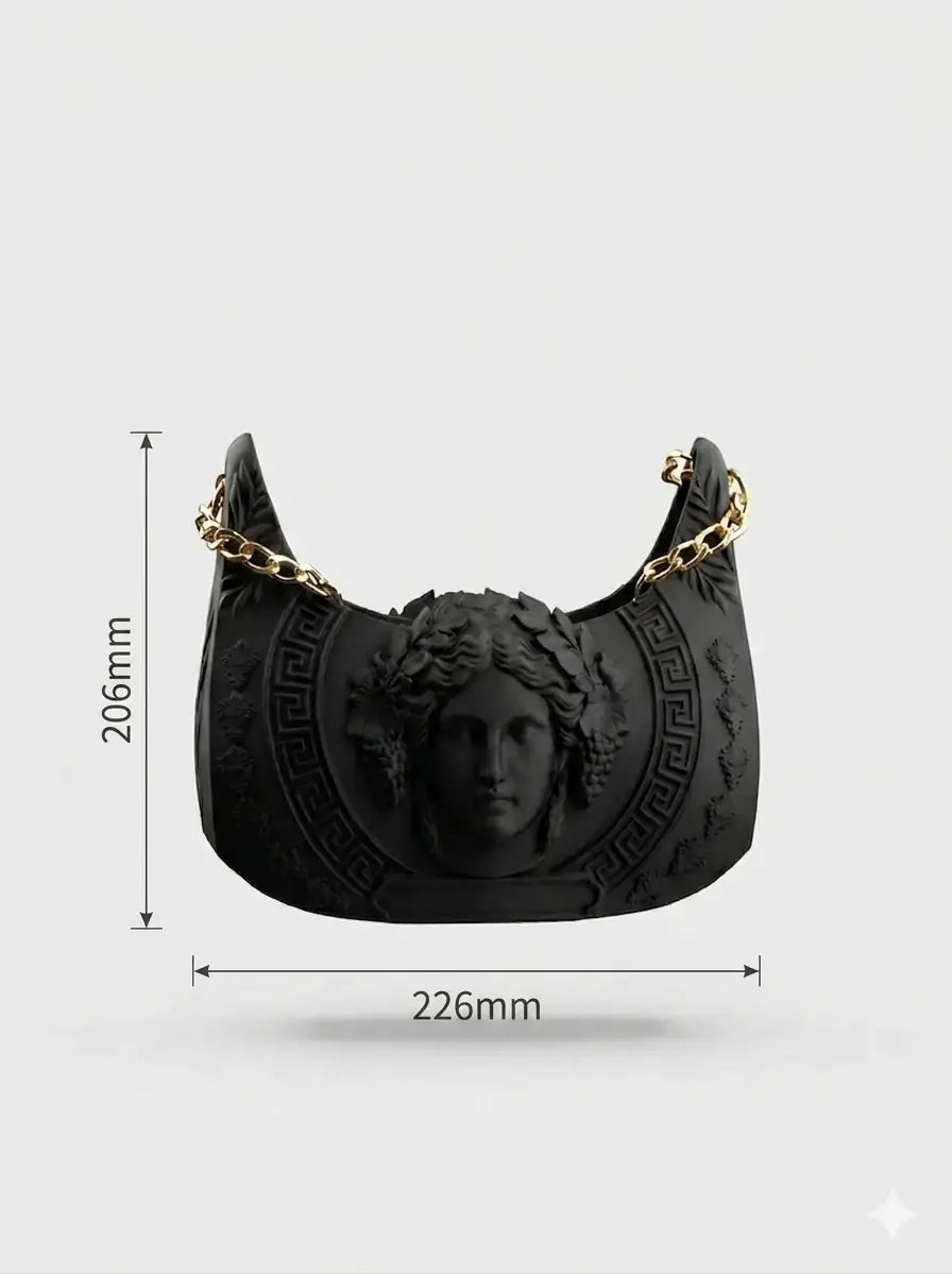 Medusa Greco Roman Sculptural Handbag