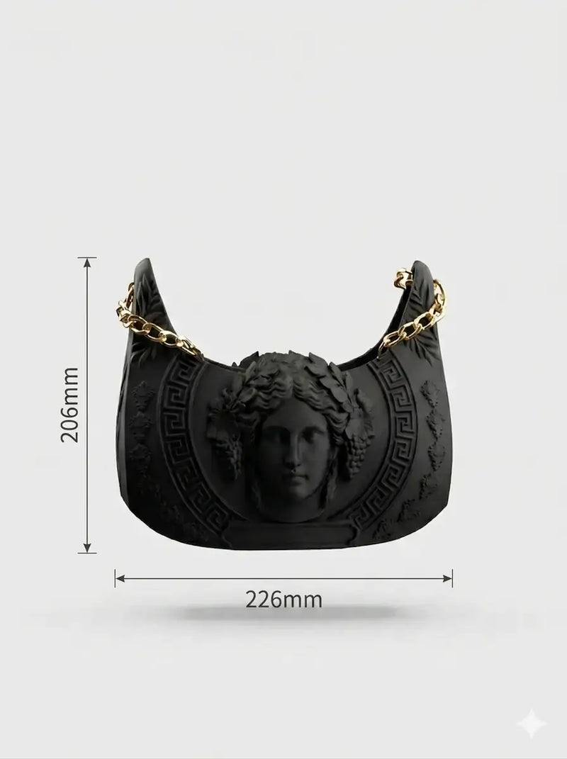 Medusa Greco Roman Sculptural Handbag