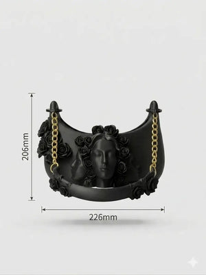 Sculpted Gothic Face Handbag (OUT OF STOCK)
