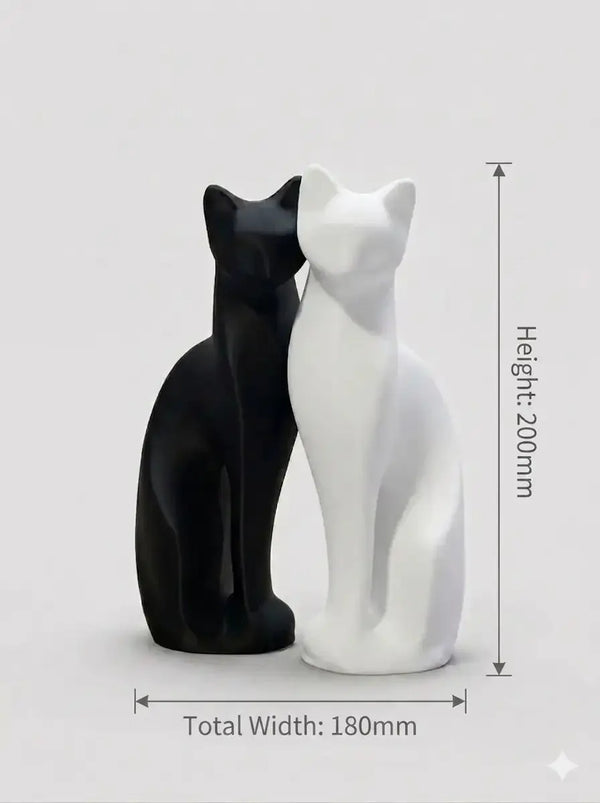 RareDude® Nirvana | Cat Yoke Sculptural Statue Art