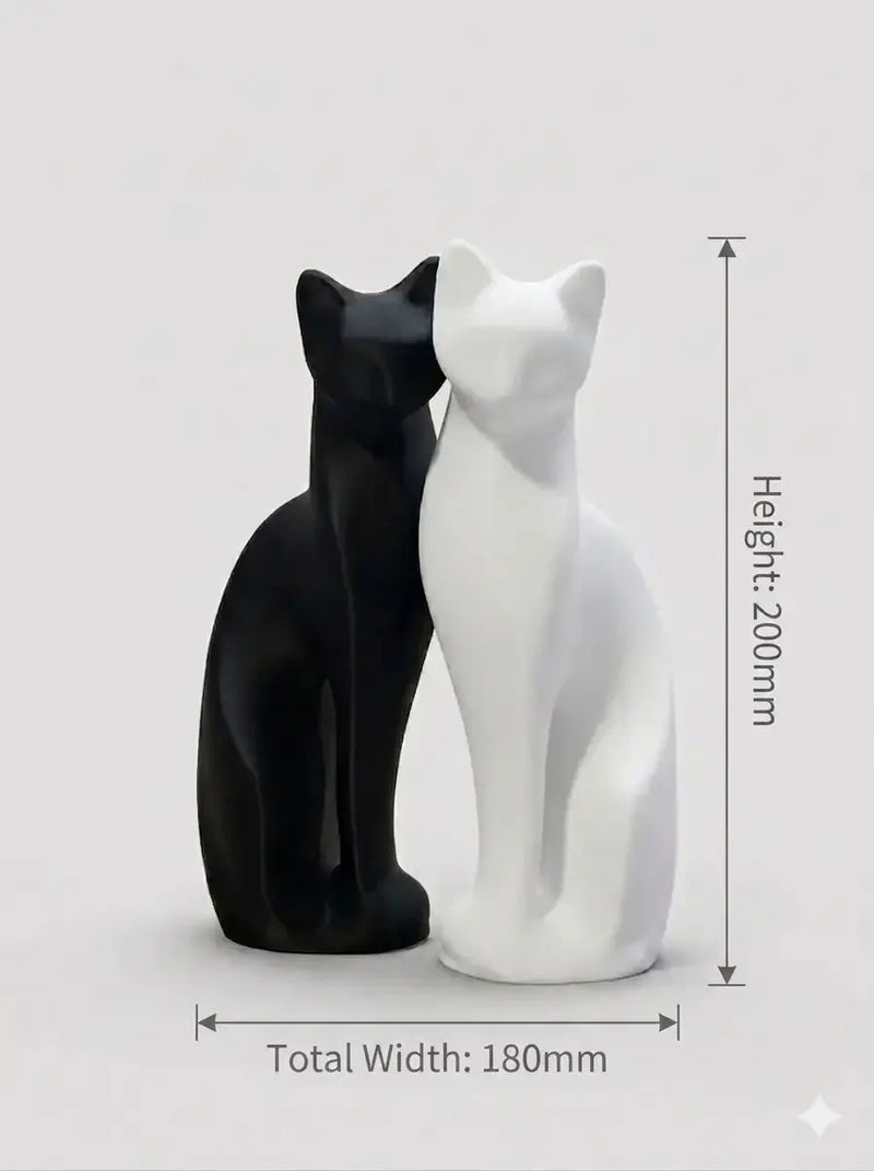 RareDude® Nirvana | Cat Yoke Sculptural Statue Art