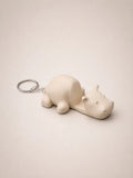 RareDude® Hippo Articulated Keychain