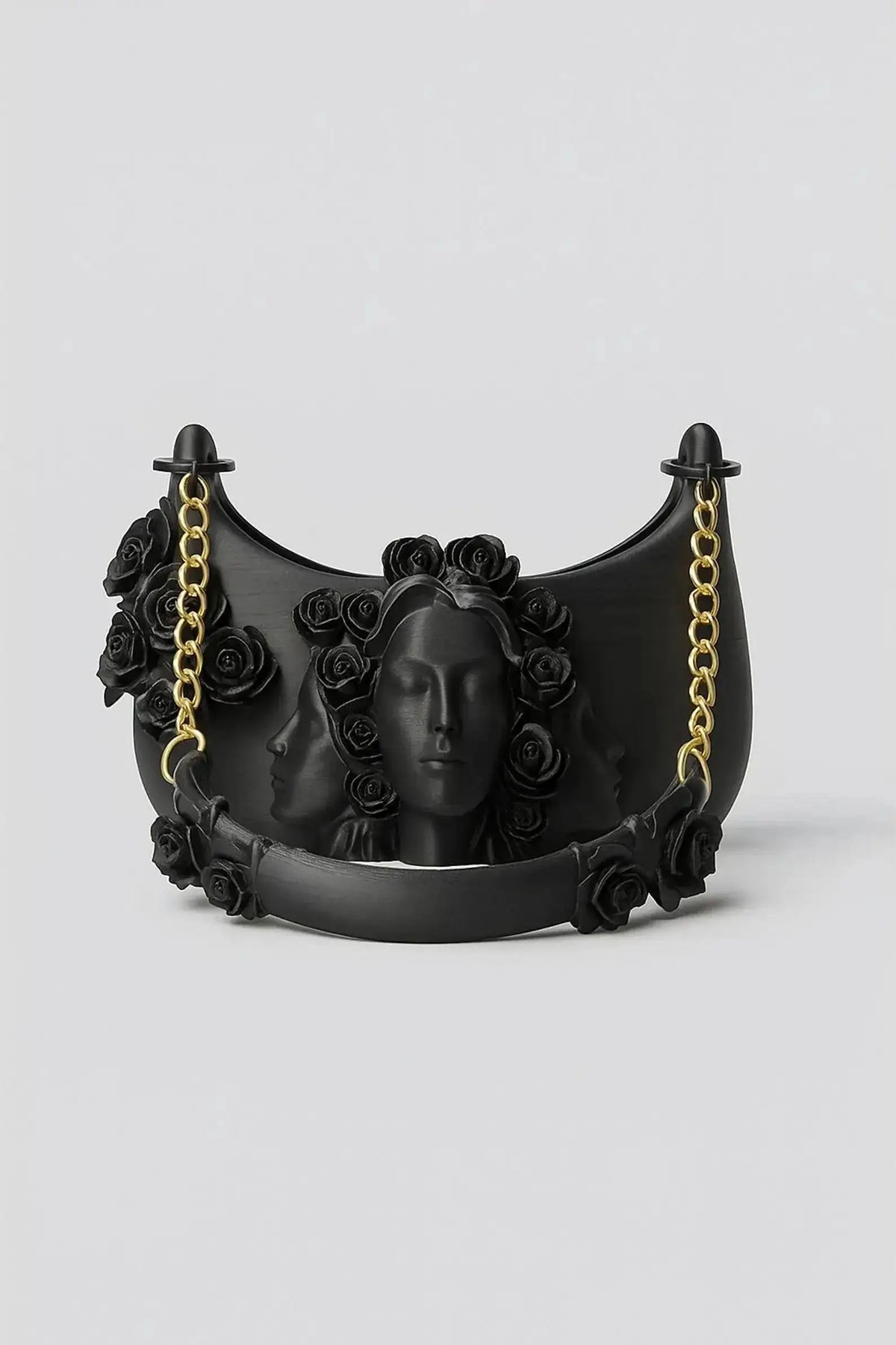 Sculpted Gothic Face Handbag (OUT OF STOCK)
