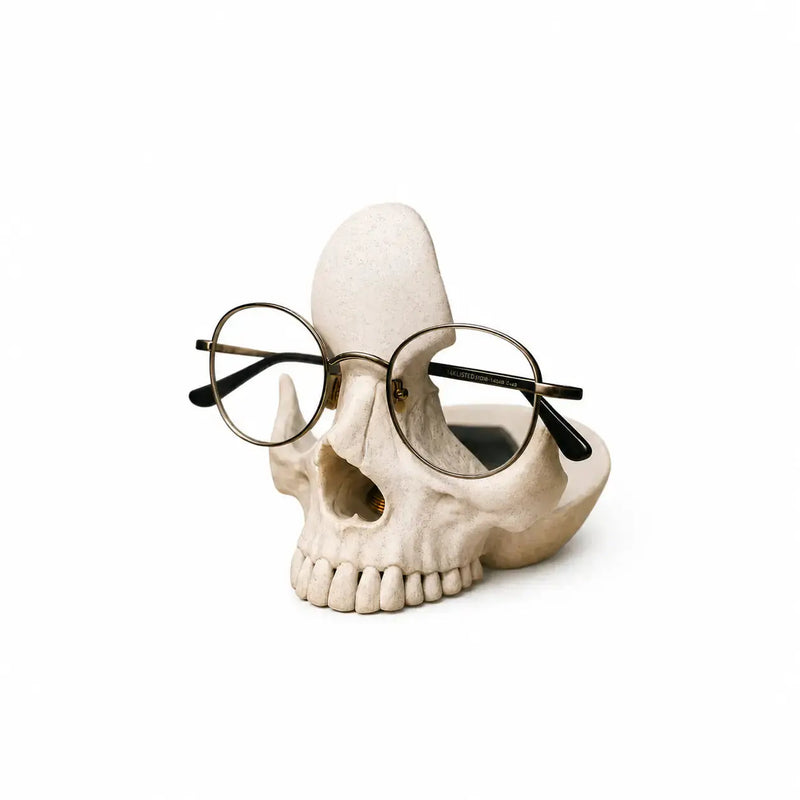RareDude® Modern Skull Eyeglass Holder